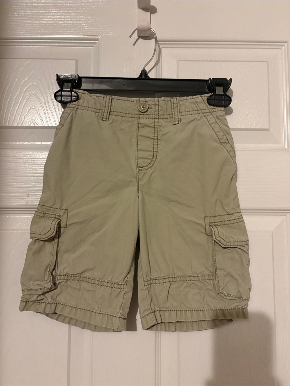 Boys Size 8 Cargo Shorts in Khaki - Lightweight Summer Shorts